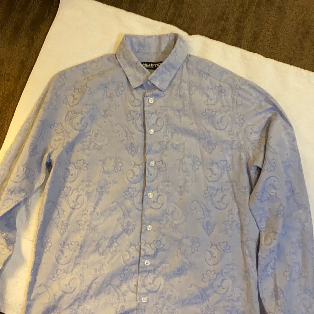 Kenneth Cole button up shirt sz medium new
